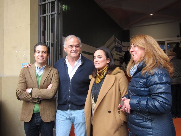 Zalba, González Pons, Sanz y Alba en Pamplona