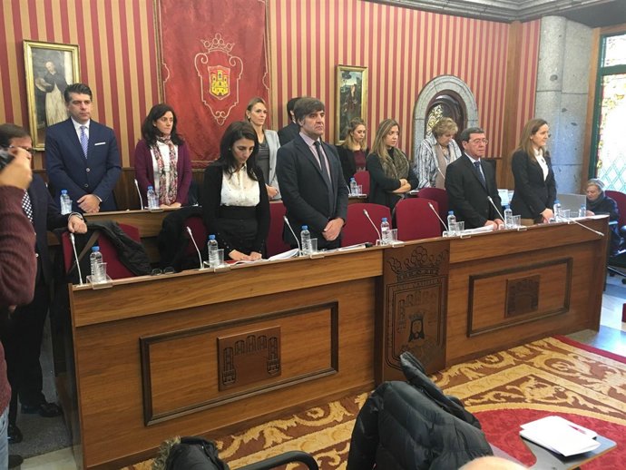 Pleno del Ayuntamiento de Burgos.