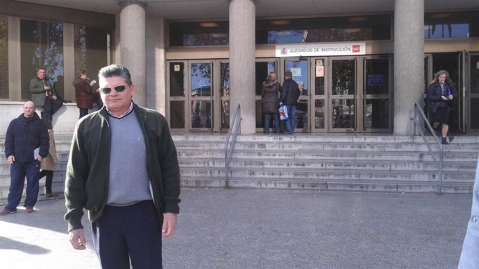 El mayordormo, a su salida de los Juzgados de Madrid