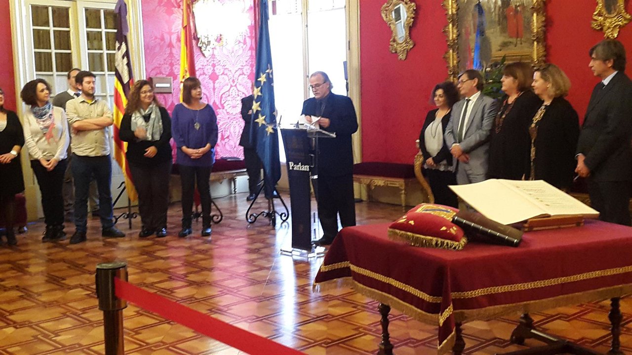 Manresa durante la toma de posesión 