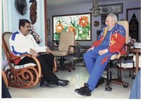 Fidel Castro felicita a Maduro por su "valiente discurso" aceptando la derrota