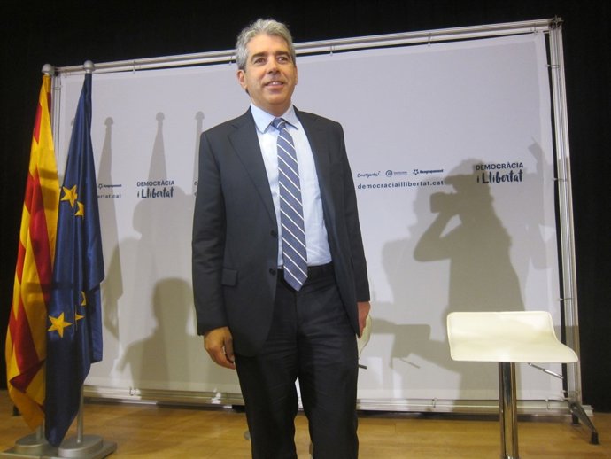 El candidato de Democràcia i Llibertat, Francesc Homs