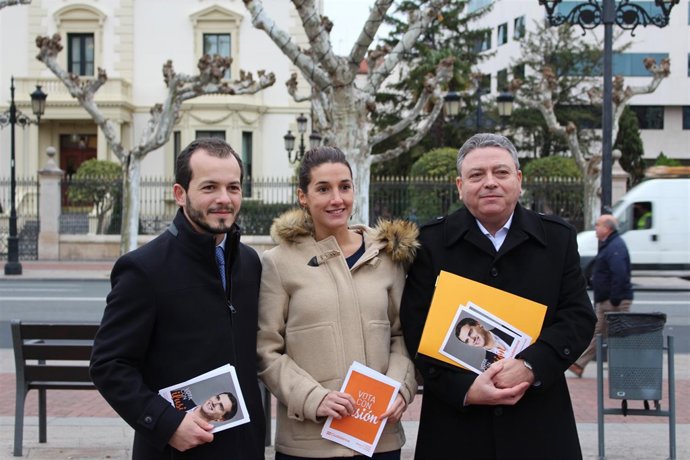 Los candidatos de Ciudadanos en El Espolón