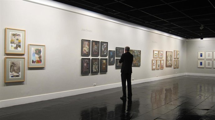 Algunas de las obras de la muestra