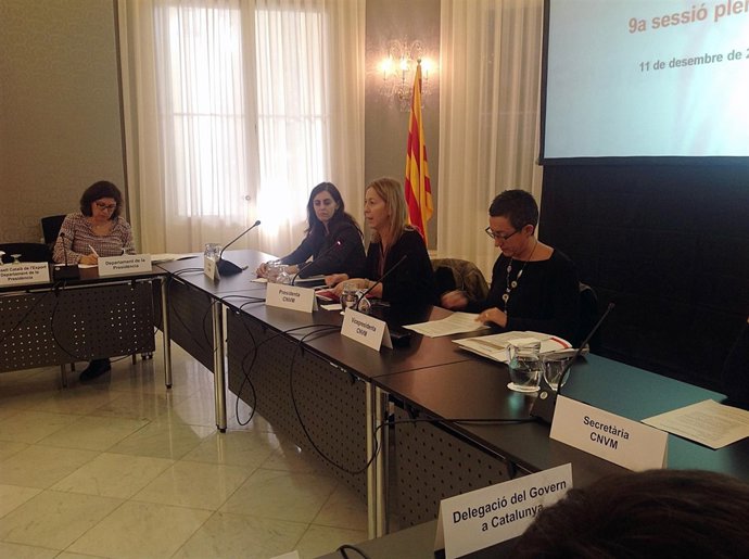 Neus Munté en la Comisión Nacional contra la Violencia Machista