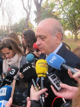 El ministro de Interior, Jorge Fernández Díaz
