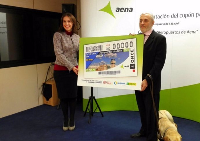 Ana Molés (Aeropuerto de Sabadell) y José Morcillo (Once)