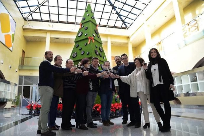 El Parque Joyero acoge el árbol de Navidad más lujoso y solidario de España
