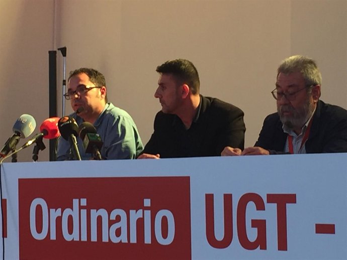 Gustavo Santana y Cándido Méndez