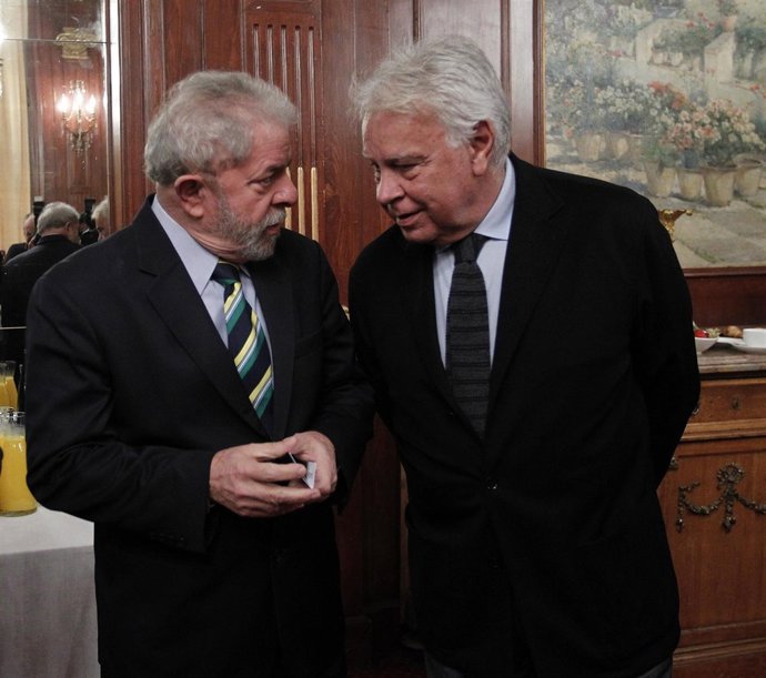Felipe González y Lula Da Silva