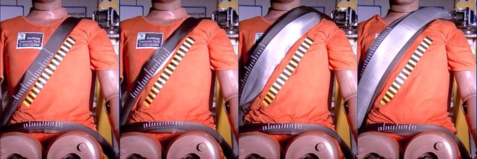 Cinturón de seguridad con airbag de Autoliv