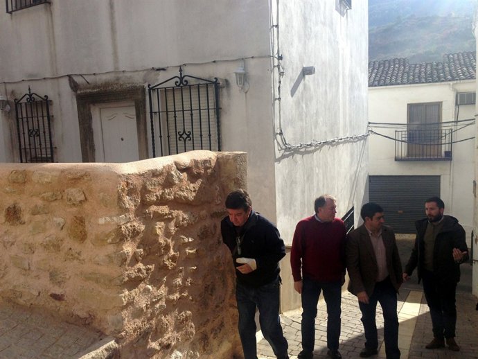 Visita de Francisco Reyes a Beas de Segura