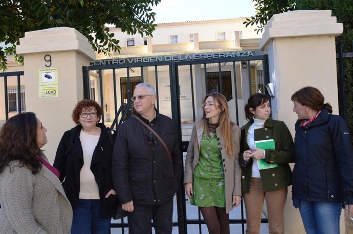 L 'número dos' de UP-IU por Málaga  al Congreso, Laura Requena en rueda de prens