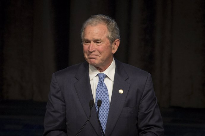 El expresidente de Estados Unidos George W. Bush