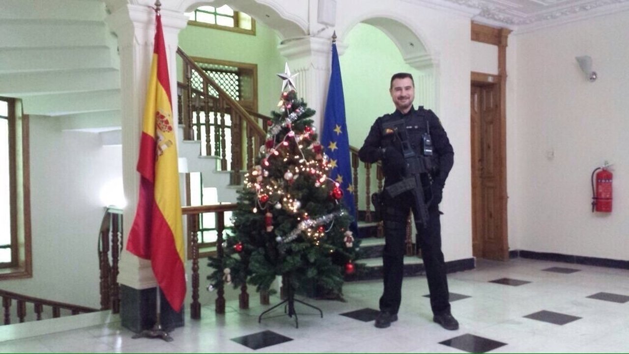 Isidro Gabino, agente fallecido en Kabul