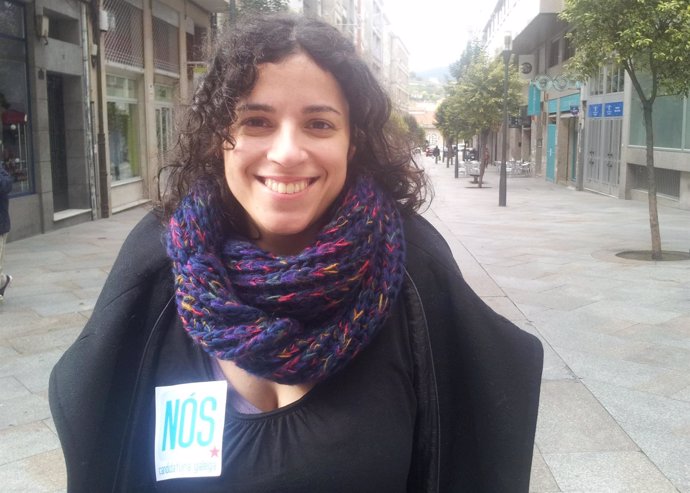 Noa Presas, cabeza de lista de NÓS al Congreso por Ourense