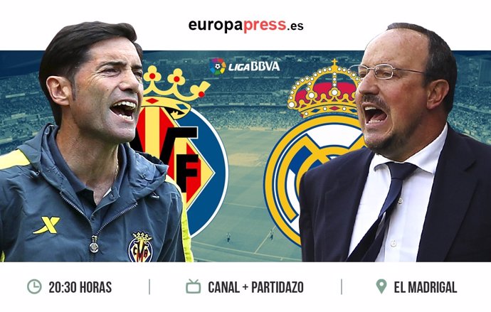 Horario y dónde ver el Villarreal - Real Madrid Liga BBVA