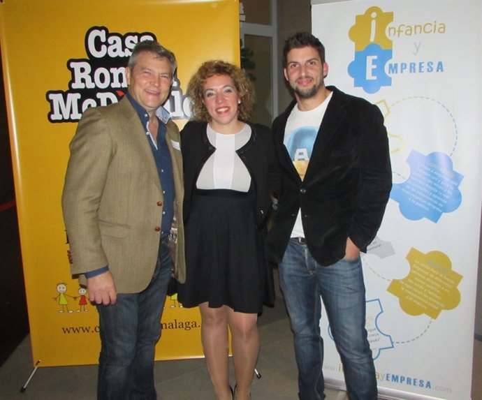 Rafael Castaño (Casa McDonald) y Roseta Leiva (Club Infancia y Empresa)