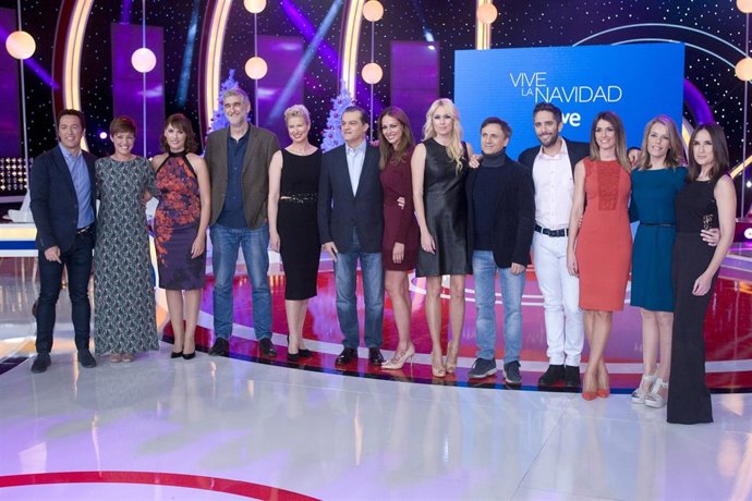 FOTOS De La Presentación De La PROGRAMACIÓN DE NAVIDAD DE RTVE