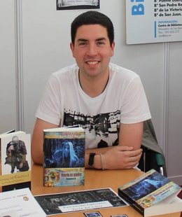 El escritor vallisoletano Jordán Muñoz