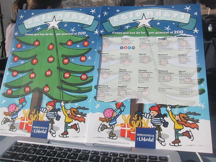 Calendario de advierto de DL