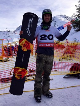 Lucas Eguibar Copa Mundo Snowboard cross