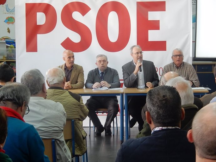Acto del PSOE de Córdoba sobre pensiones
