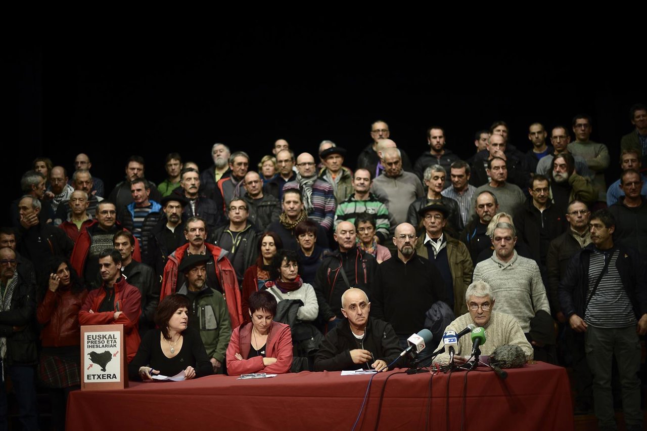 Presos excarcelados de ETA en Durango