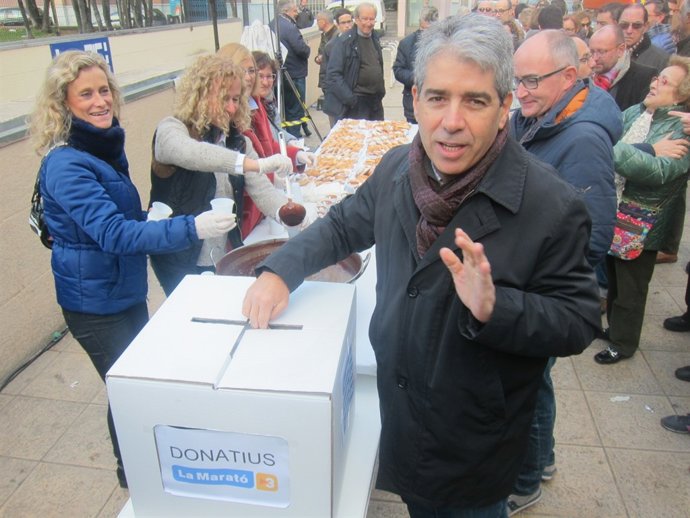 El candidato de Democràcia i Llibertat, F.Homs.