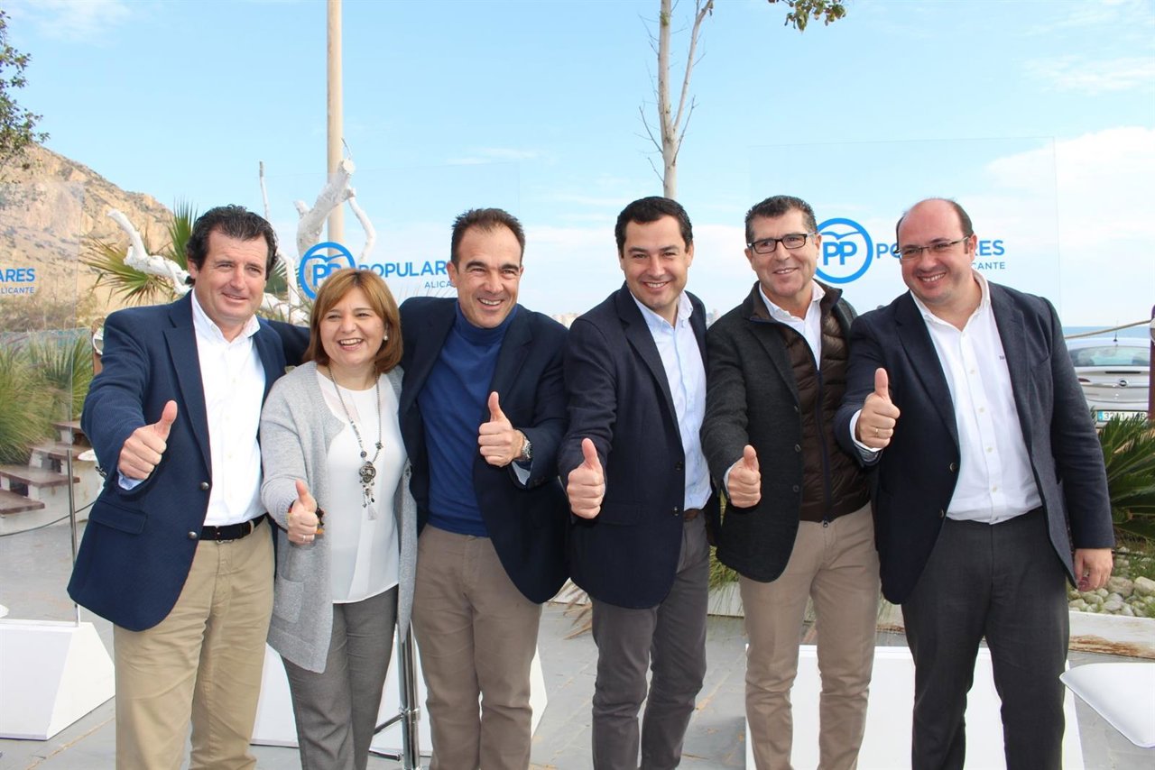 Prensa PP Regional. NP. Pedro Antonio Sánchez. Corredor Mediterráneo Fotos