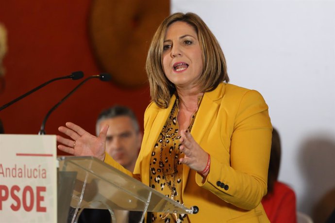 La secretaria general del PSOE de Cádiz, Irene García