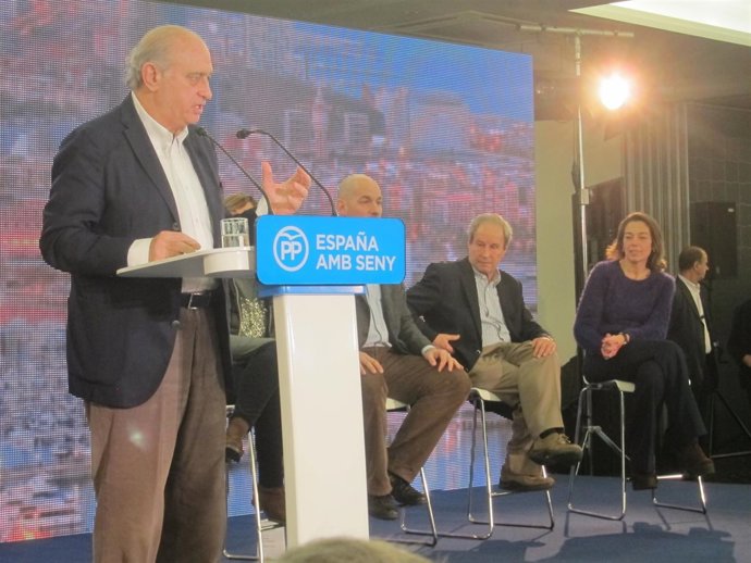 El ministro de Interior, Jorge Fernández Díaz