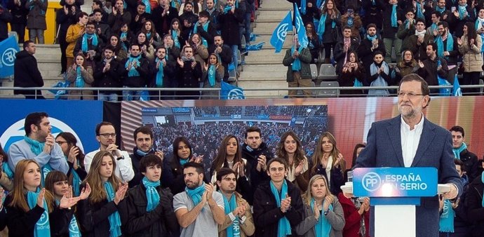 Mitin de Rajoy en Madrid 