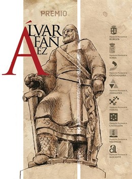 Cartel anunciador del Premio 'Álvar Fañez' del Consorcio Camino del Cid