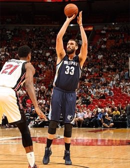 Marc Gasol Memphis Grizzlies Miami Heat