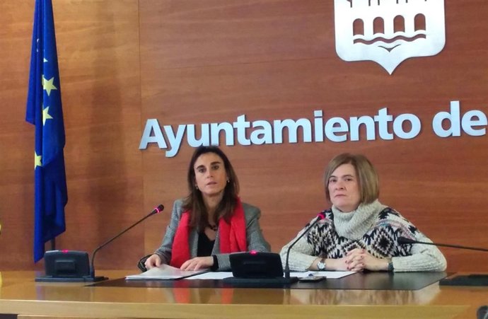 Corres y Moreno, en la rueda de prensa
