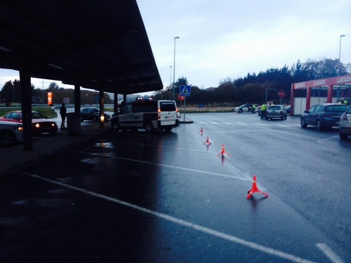 Control de alcohol y drogas en O Corgo (Lugo).
