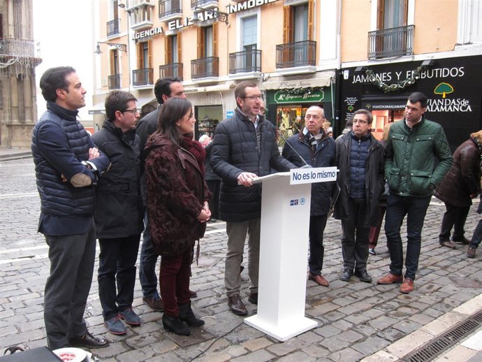 Javier Maroto, en Pamplona.
