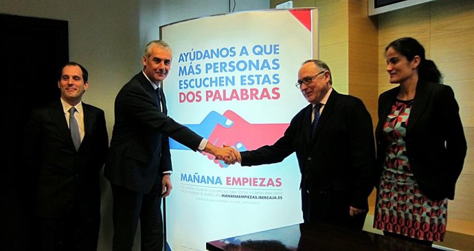 Presentación de la campaña de Navidad de Ibercaja.