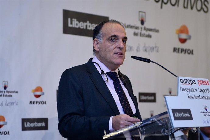 Desayunos Deportivos Europapress- Javier Tebas.