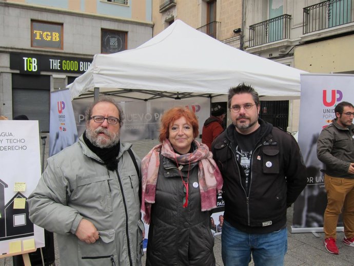 Rueda de prensa de Unidad Popular 