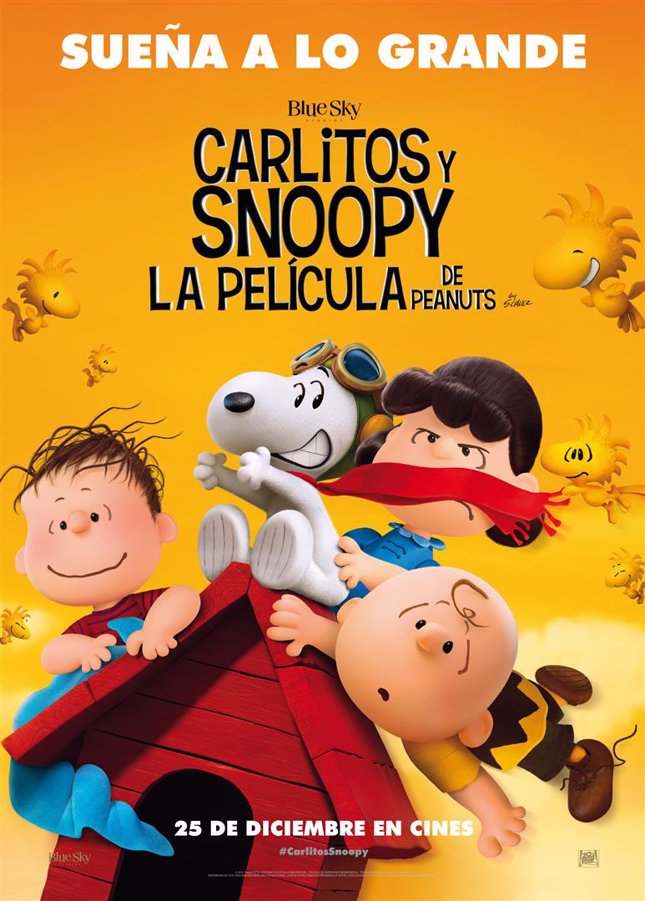 Cartel oficial Carlitos y Snoopy