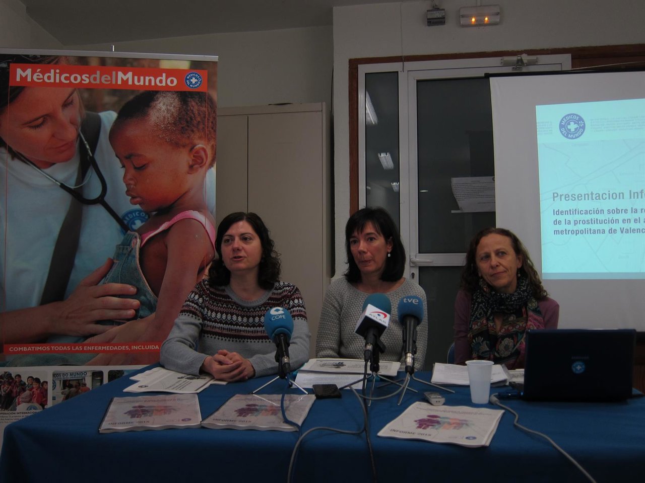 Presentación del informe de Médicos del Mundo sobre la prostitución