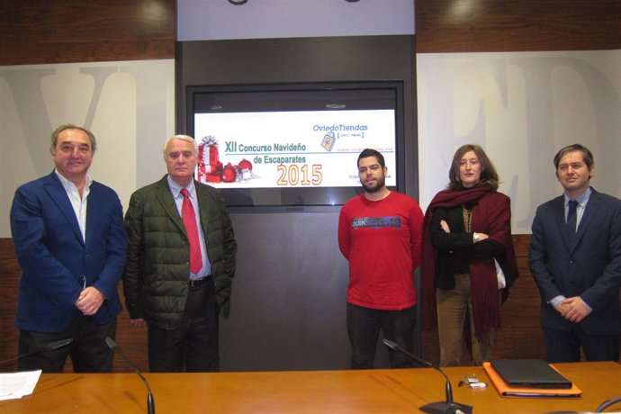 Presentación del XII Concurso de Escaparates de Oviedo