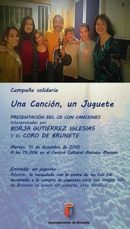 Imagen de la campaña con el alcalde