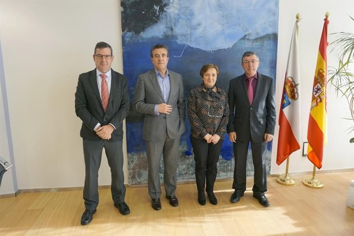 Recepción a Javier Crespo por la Consejería de Sanidad