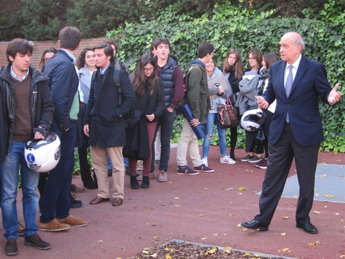 El ministro de Interior, Jorge Fernández Díaz