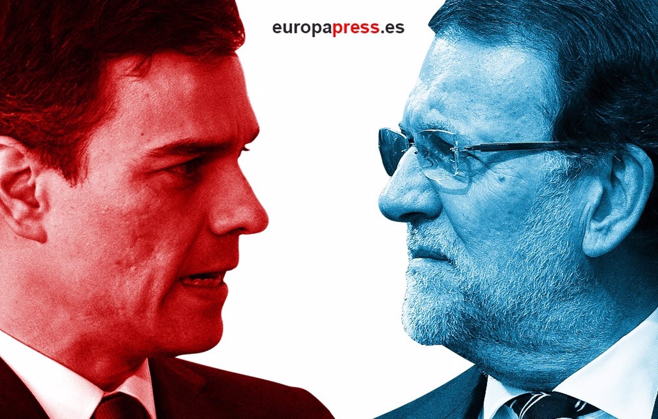 Cara a cara entre Rajoy y Pedro Sánchez