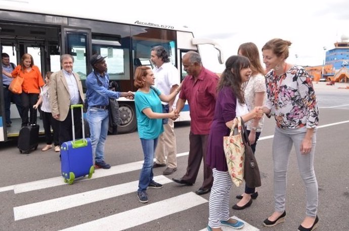 Víctimas del conflicto colombiano en La Habana