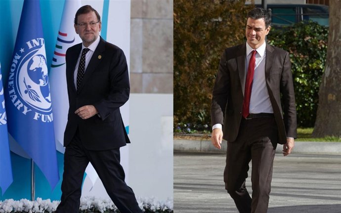Mariano Rajoy y Pedro Sánchez